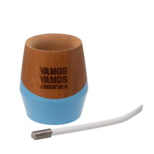 Mate KIT Madera Mijo - VAMOS VAMOS ARGENTINA